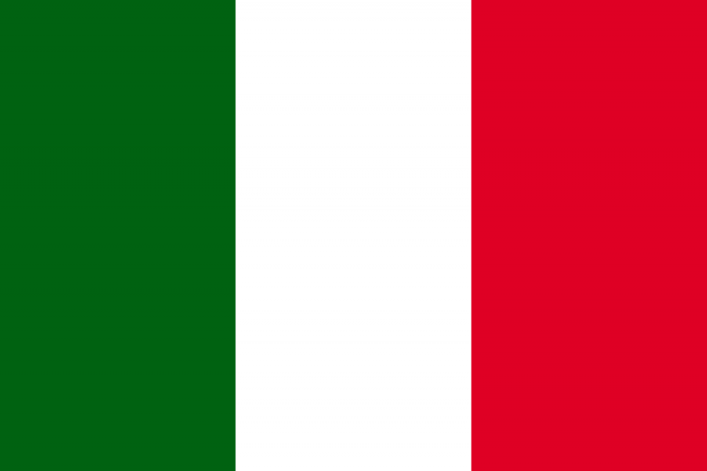 Bandera de Italia desde 2003