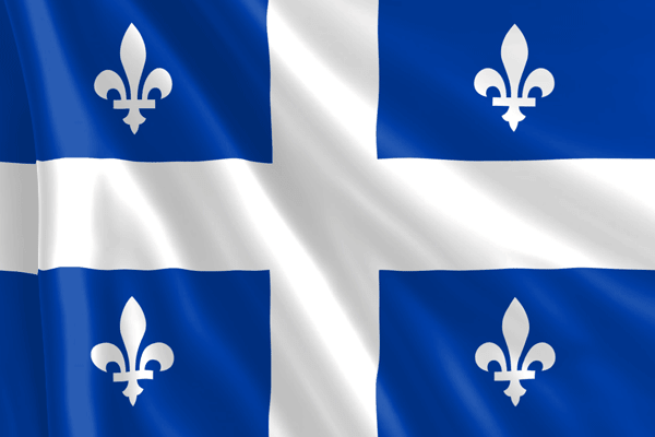 Bandera de Quebec