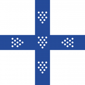 Bandera de portugal de 1143 a 1185