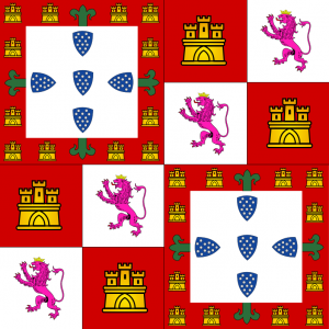 Bandera de portugal de 1475 a 1479