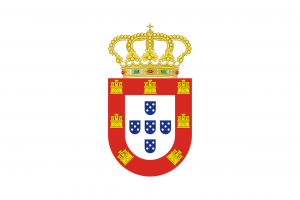 Bandera de portugal de 1667 a 1707