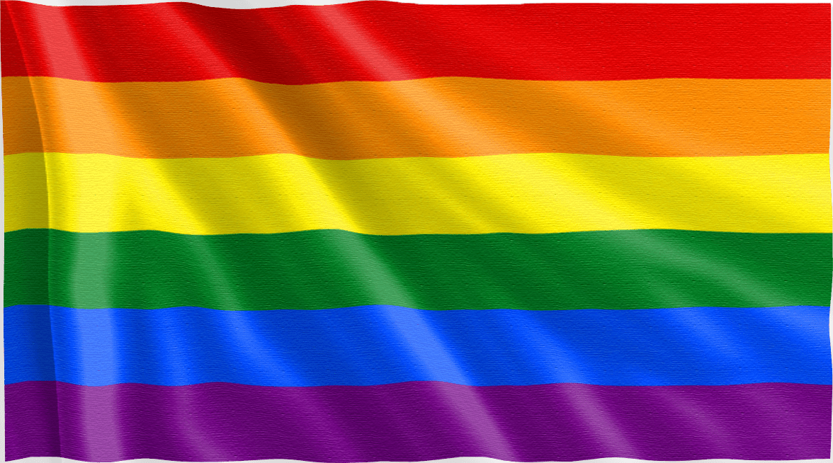 La bandera LGBT