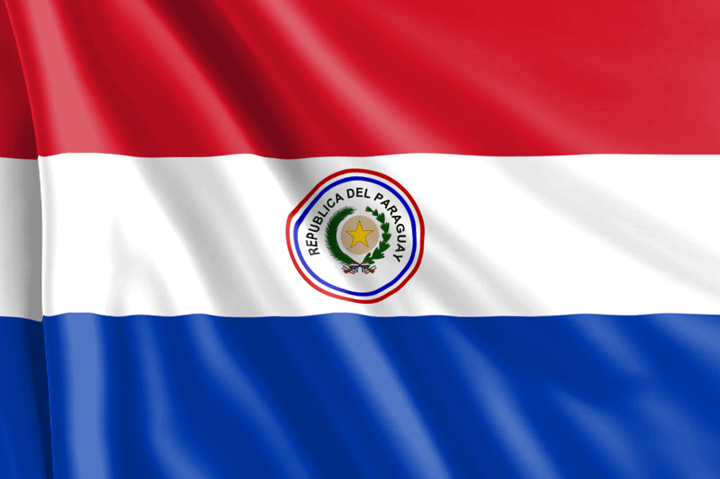 Bandera de Paraguay 1842