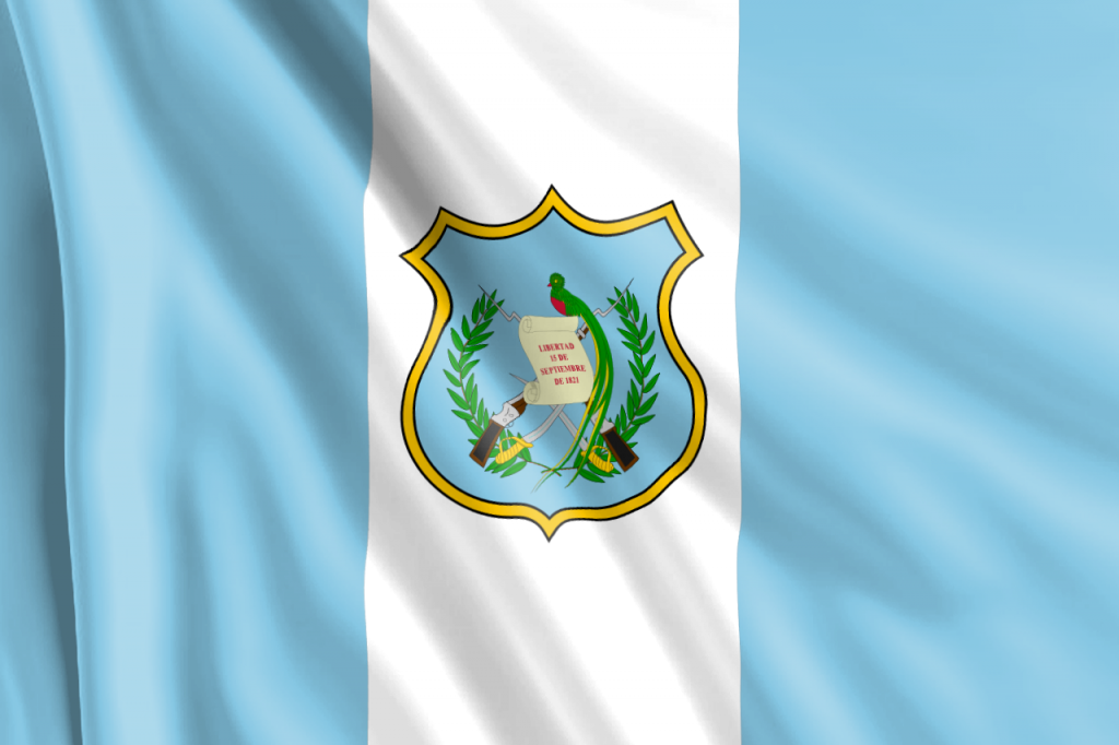 Bandera de Guatemala error Larousse (1924)