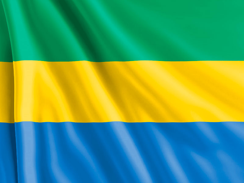 Bandera-Gabón