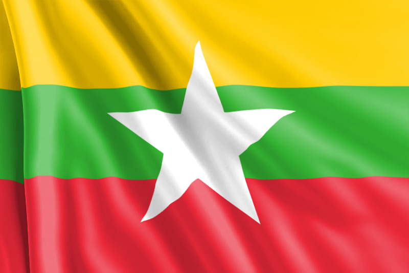 Bandera Myanmar