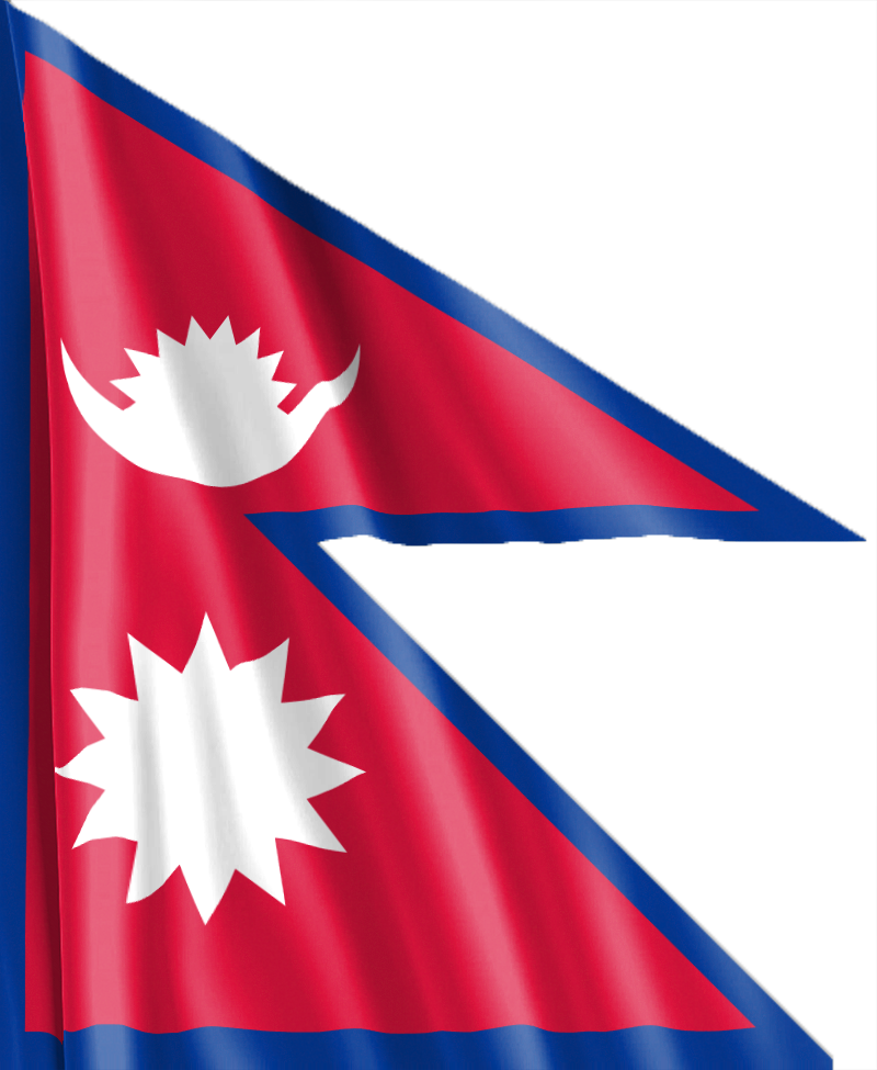Bandera Nepalí