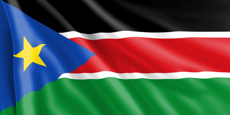 Bandera de Sudán del sur