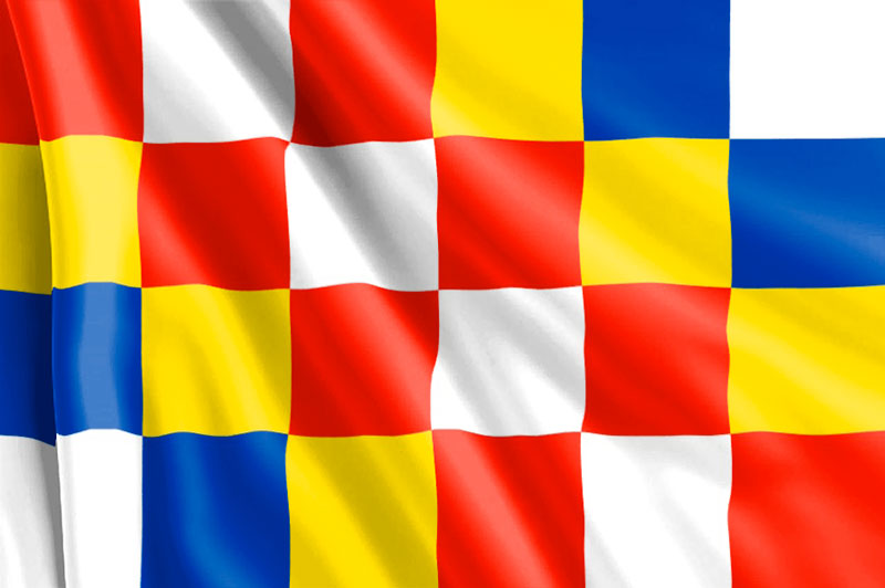 Bandera de Amberes, banderas raras