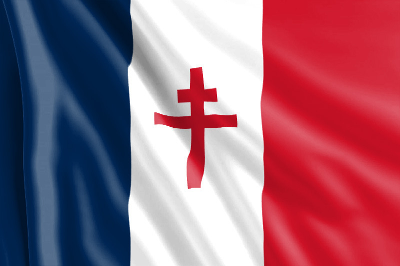 Bandera de Francia Libre 1940-1944