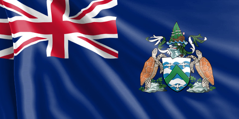 Bandera de las Islas Ascensión