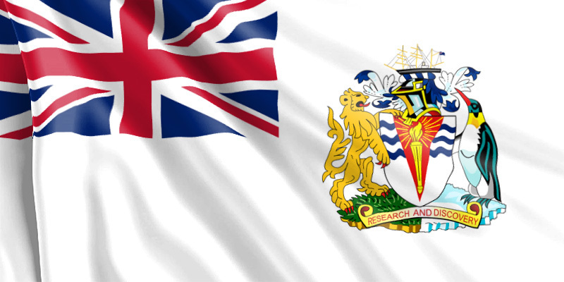 Bandera del Territorio Antártico Británico