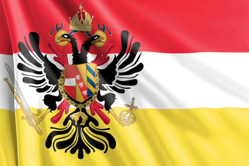 Bandera de países bajos austríacos