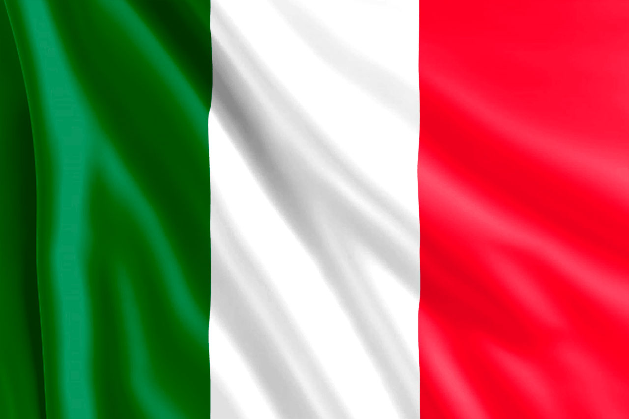 Bandera de Italia, Bandera italiana, el color de la bandera italiana