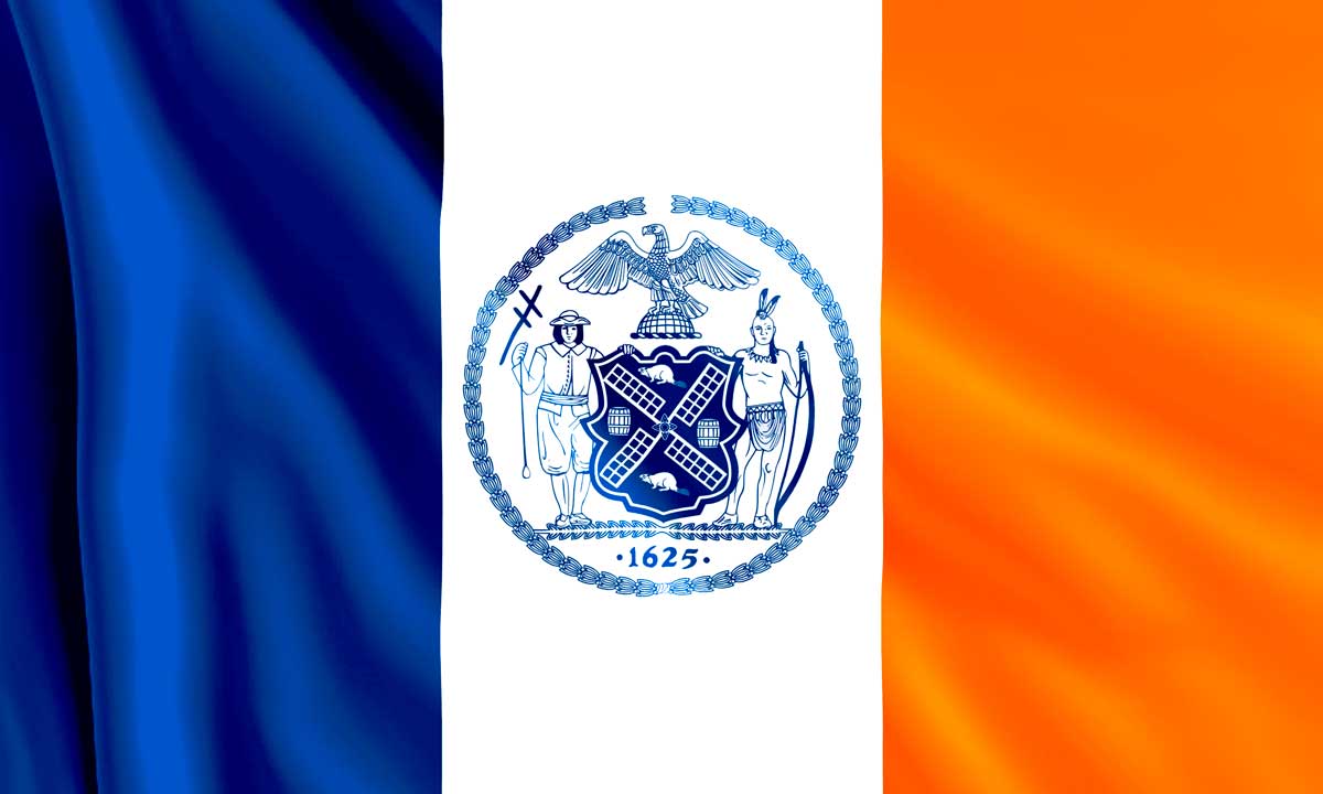 Bandera de la ciudad de Nueva York