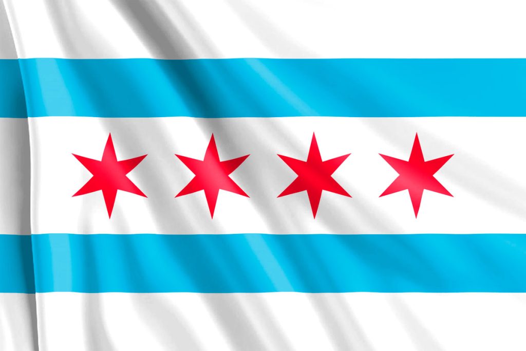 bandera-ciudad-de-Chicago