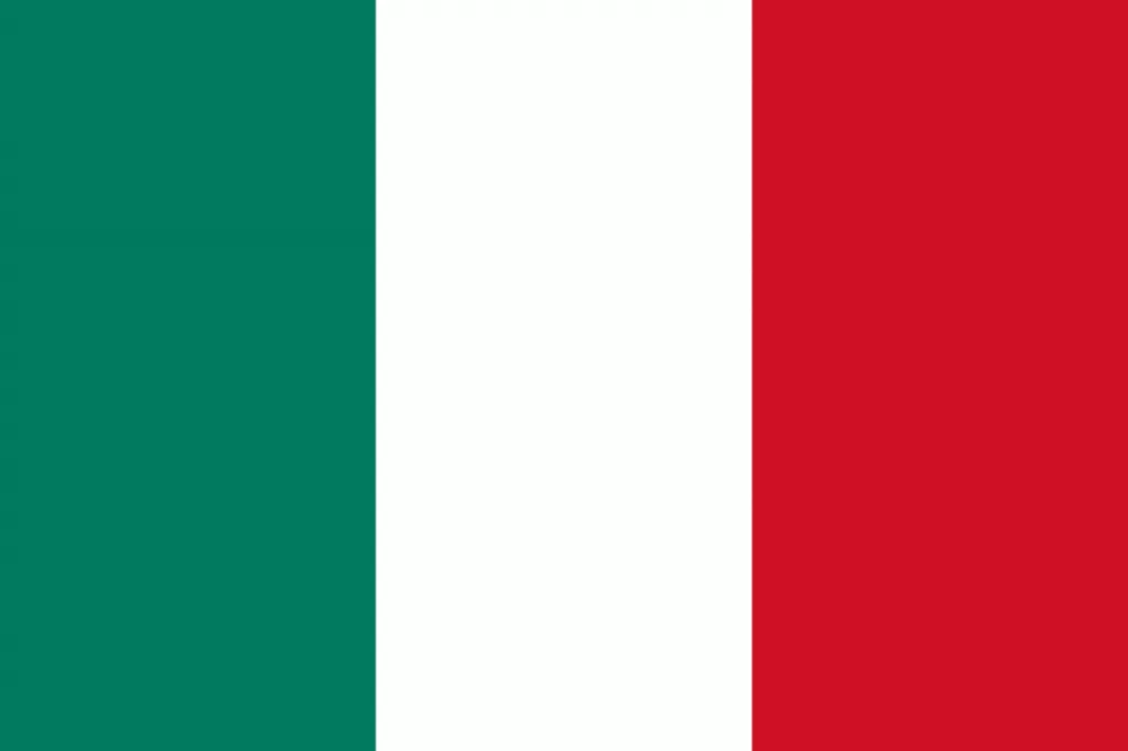 Bandera de Italia hasta 2003