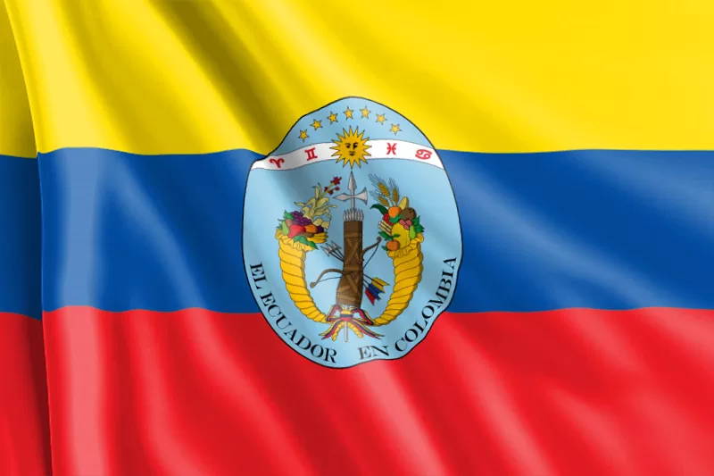 Bandera de Ecuador (1830-1835)